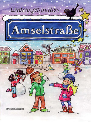 cover image of Winterzeit in der Amselstraße